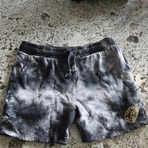 Zoo York Black and Gray Tie-Dye Shorts